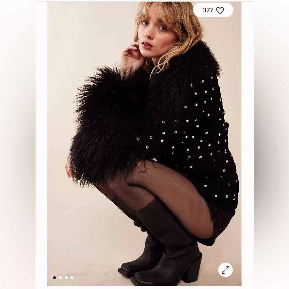 Free People Susanna Chow Penny Lane Suede Jacket - Picture 3 of 8